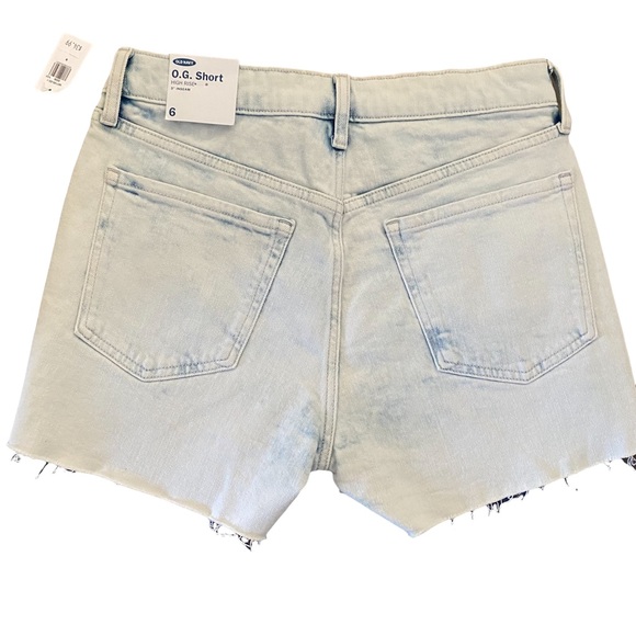 Old Navy NWT Stonewashed O.G. High Rise Shorts 6 - Picture 2 of 11